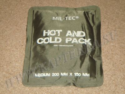 Холодный/горячий пакет. Используется, как грелка или как охлаждение при травмах, ушибах, растяжениях. 