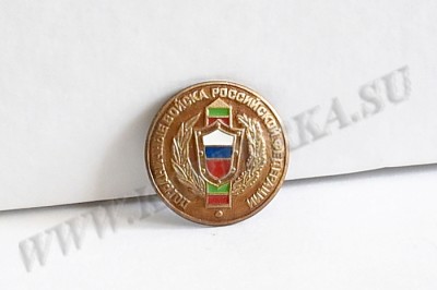 Нагрудный знак "Пограничные войска РФ"