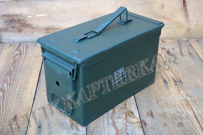 Ящик металлический для патронов M2A1 US ARMY. БУ