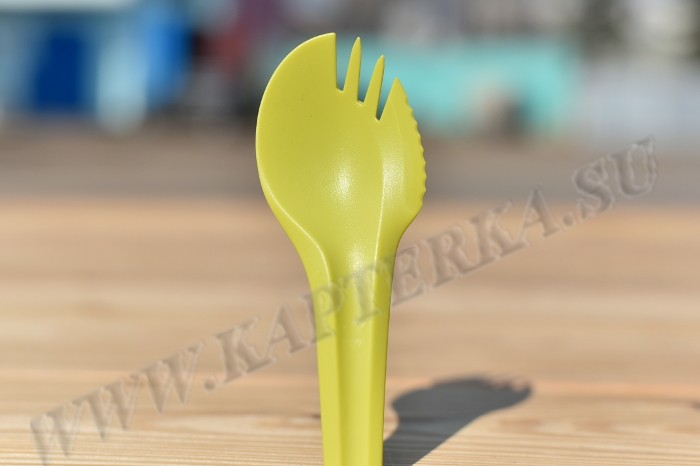 Ложка шведская Wildo spork (лайм)