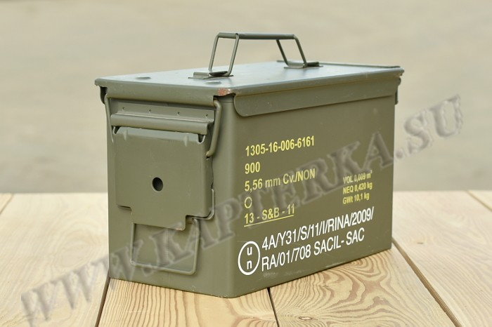 Ящик металлический для патронов M2A1 US ARMY