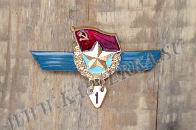 Нагрудный знак за сверхсрочную службу в СА (Сухопутные войска) (2-я категория)