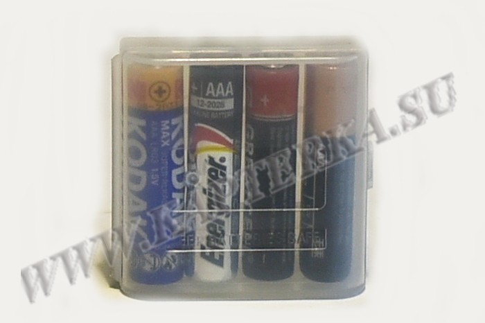 Бокс для аккумуляторов ААА