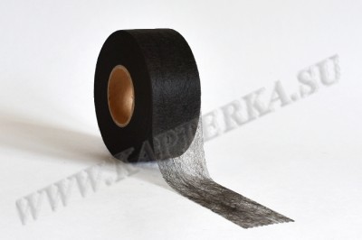 Паутинка клеевая шир. 50 мм/чёрная