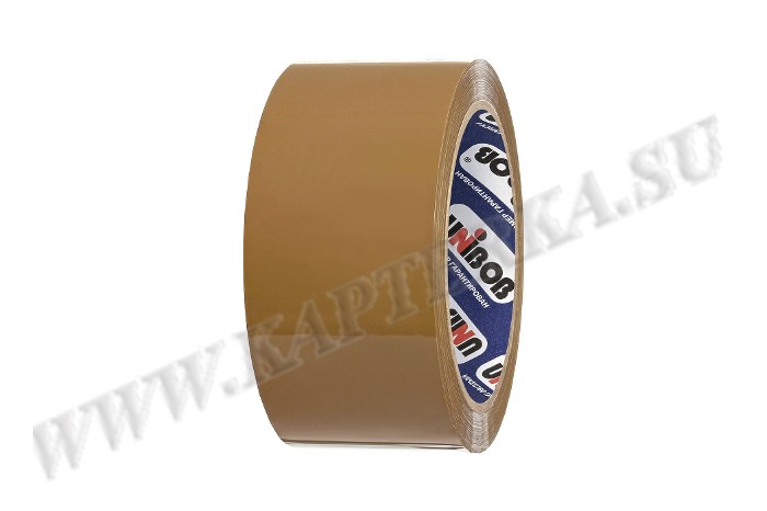 Скотч UNIBOB 600  48мм х 66м х 45 мкм (коричневый)