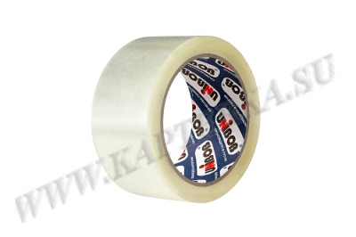Скотч UNIBOB 600  48мм х 66м х 45 мкм (прозрачный)
