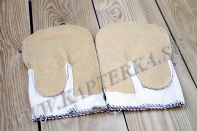 Рукавицы армейские рабочие с накладками. 2-я категория