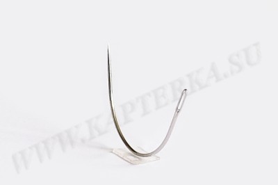 Игла изогнутая для ремонта обуви и амуниции 70мм. 