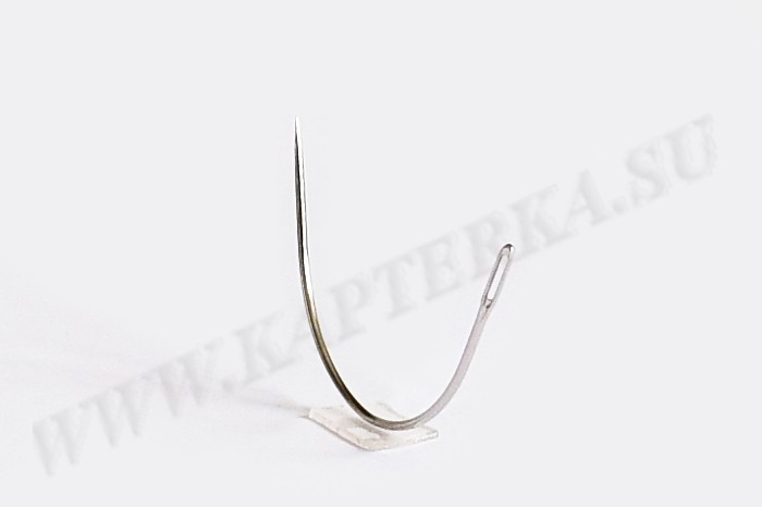 Игла изогнутая для ремонта обуви и амуниции 70мм. 